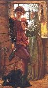 William Holman Hunt Claudio and Isabella USA oil painting artist